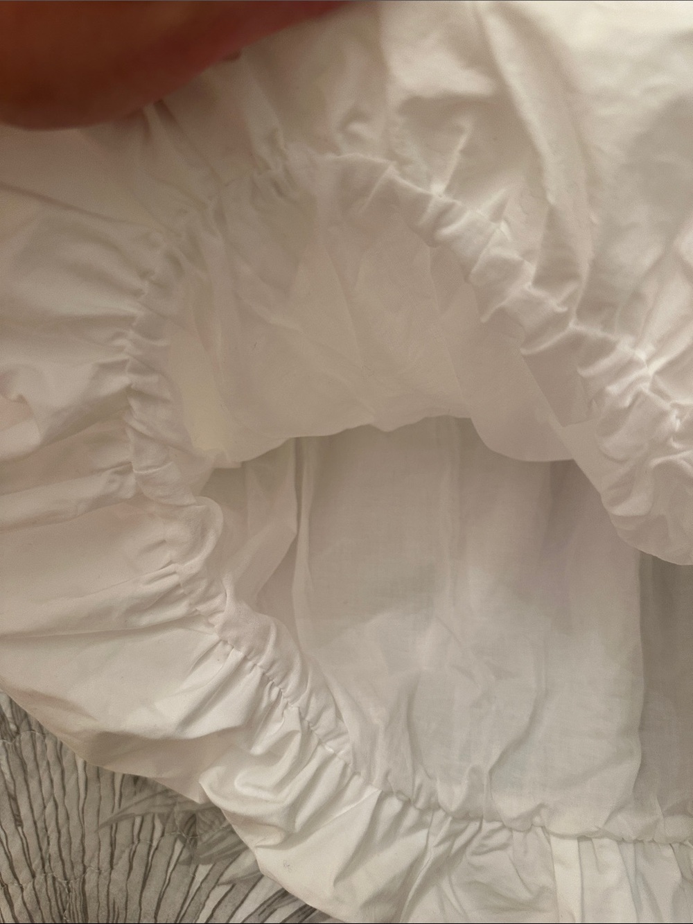 GAP “tall” White Sleeveless Bubble Hem Dress - Picture 3 of 4